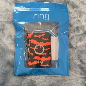 Ring 2  Halloween Bat Design Phone Case - Black and Orange